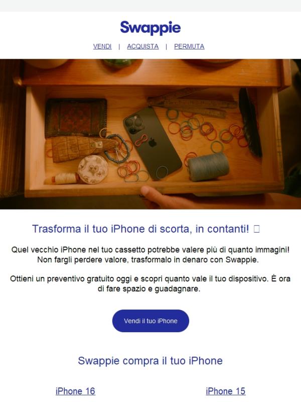 Ultima chiamata per guadagnare con il tuo iPhone 📱💸