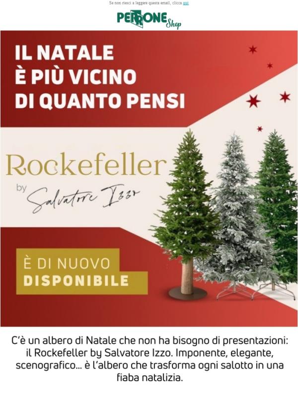 🌲 È tornato Rockefeller: il Re degli alberi di Natale!