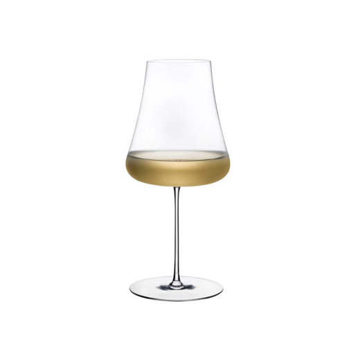 70 cl - Stem Zero Volcano Calice Vino Bianco in Vetro - Set 2 Pezzi