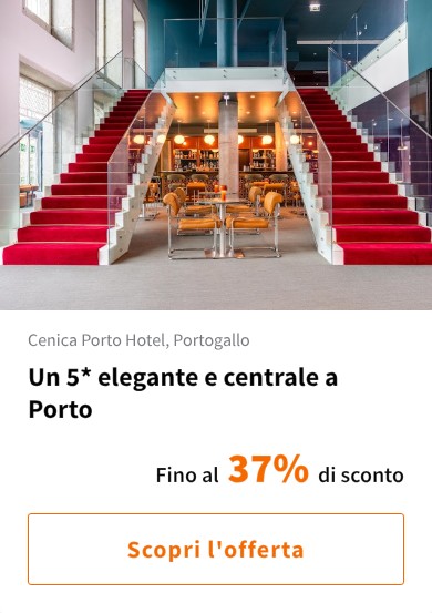 Un 5* elegante e centrale a Porto