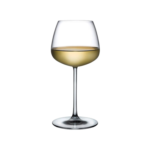 42.5 cl - Mirage Calice Vino Bianco in Vetro - Set 6 Pezzi