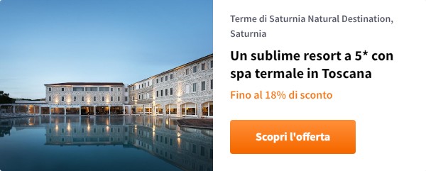 Un sublime resort a 5* con spa termale in Toscana