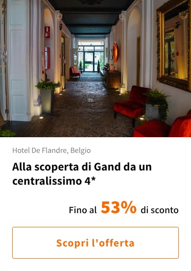 Alla scoperta di Gand da un centralissimo 4*