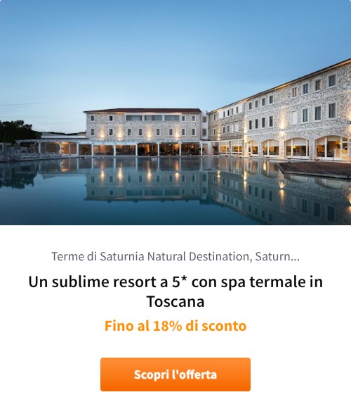 Un sublime resort a 5* con spa termale in Toscana
