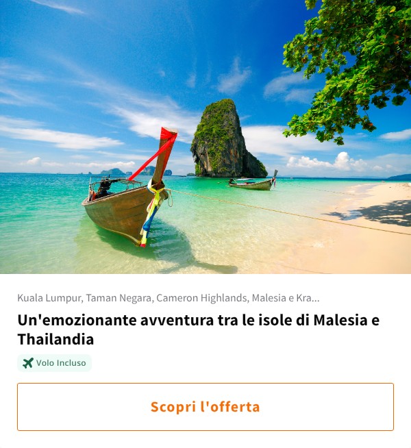 Un&#x27;emozionante avventura tra le isole di Malesia e Thailandia
