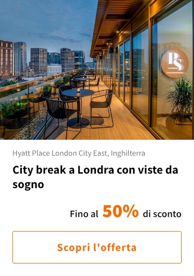 City break a Londra con viste da sogno