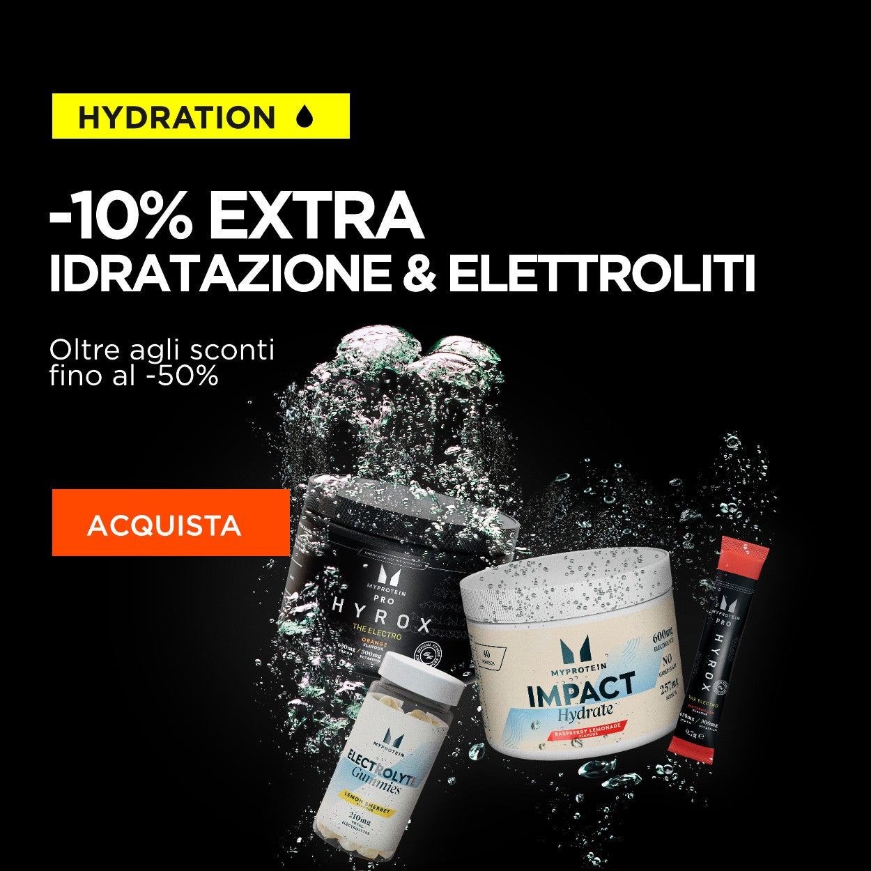 10% extra idratazione