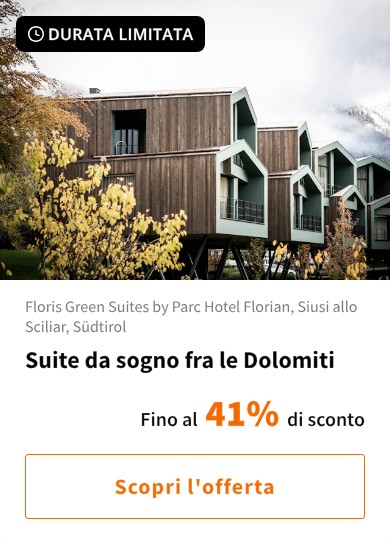 Suite da sogno fra le Dolomiti