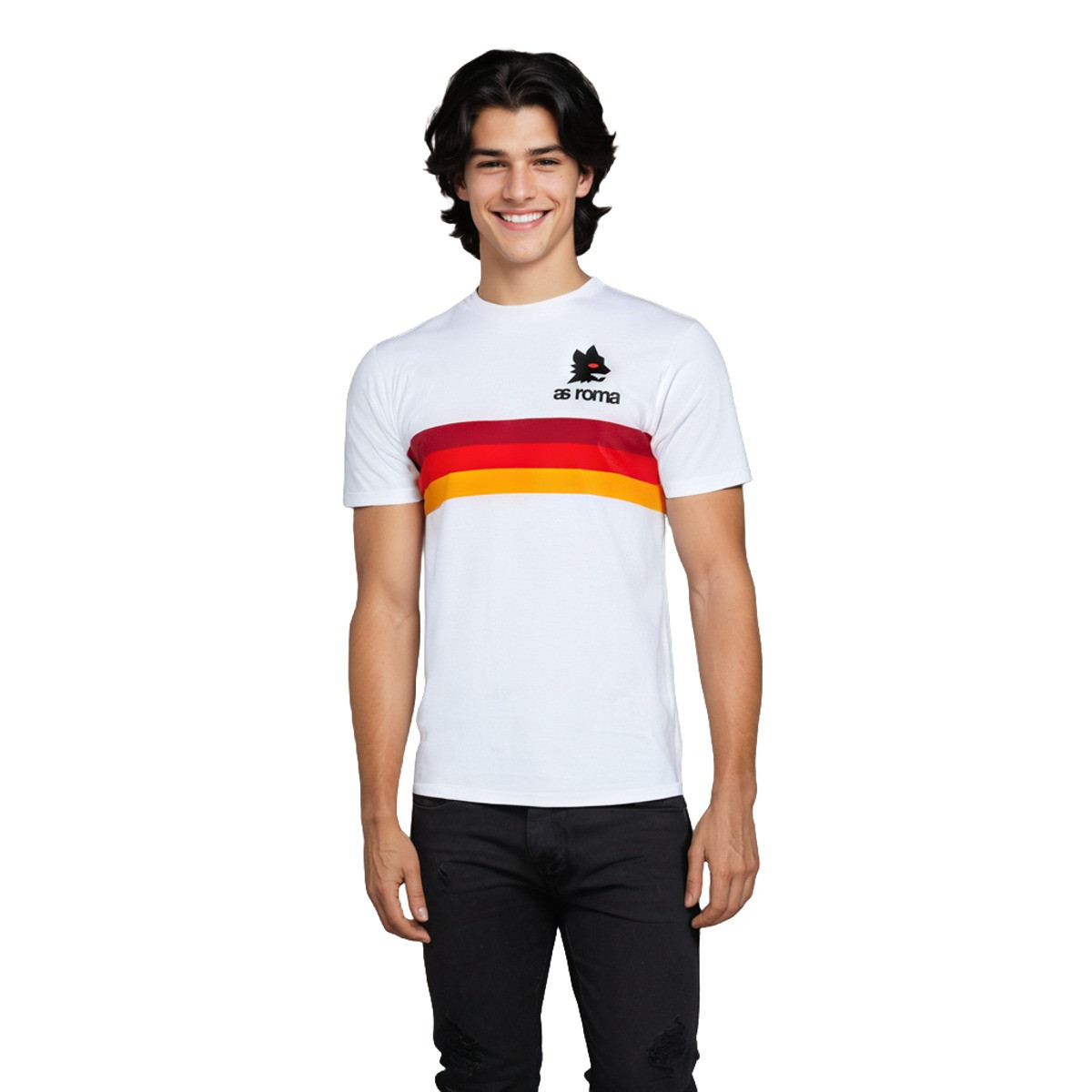   Maglietta COPA As Roma Stripes