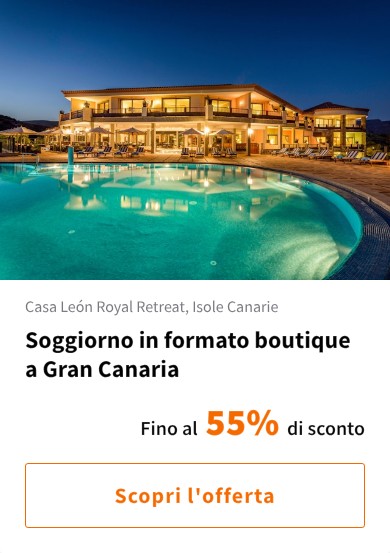 Soggiorno in formato boutique a Gran Canaria