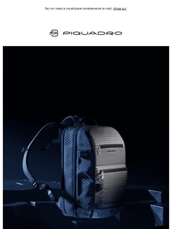 Piquadro Hexagon | Modularità, tecnologia e design evoluto.