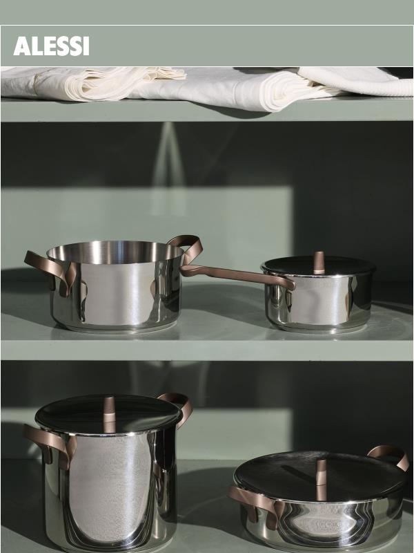 Pentole d'autore, dettagli unici