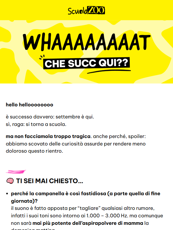 ScuolaZoo Survival Kit #19