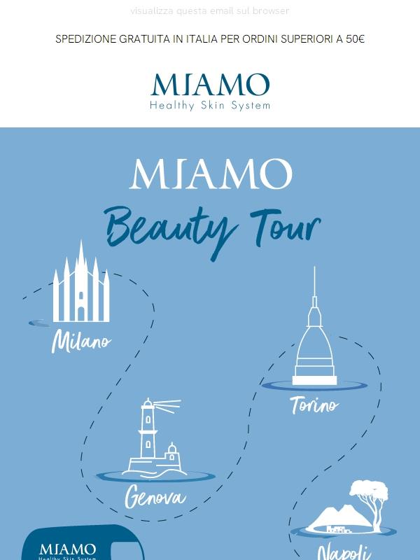 MIAMO BEAUTY TOUR 💙 Ci vediamo in piazza!