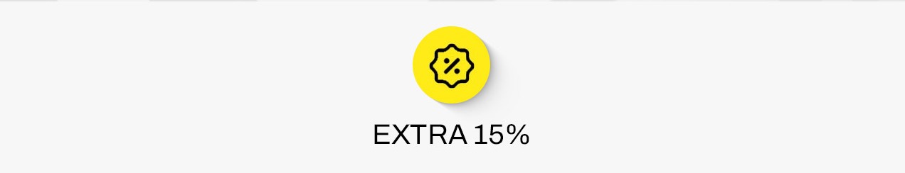 Extra 15%