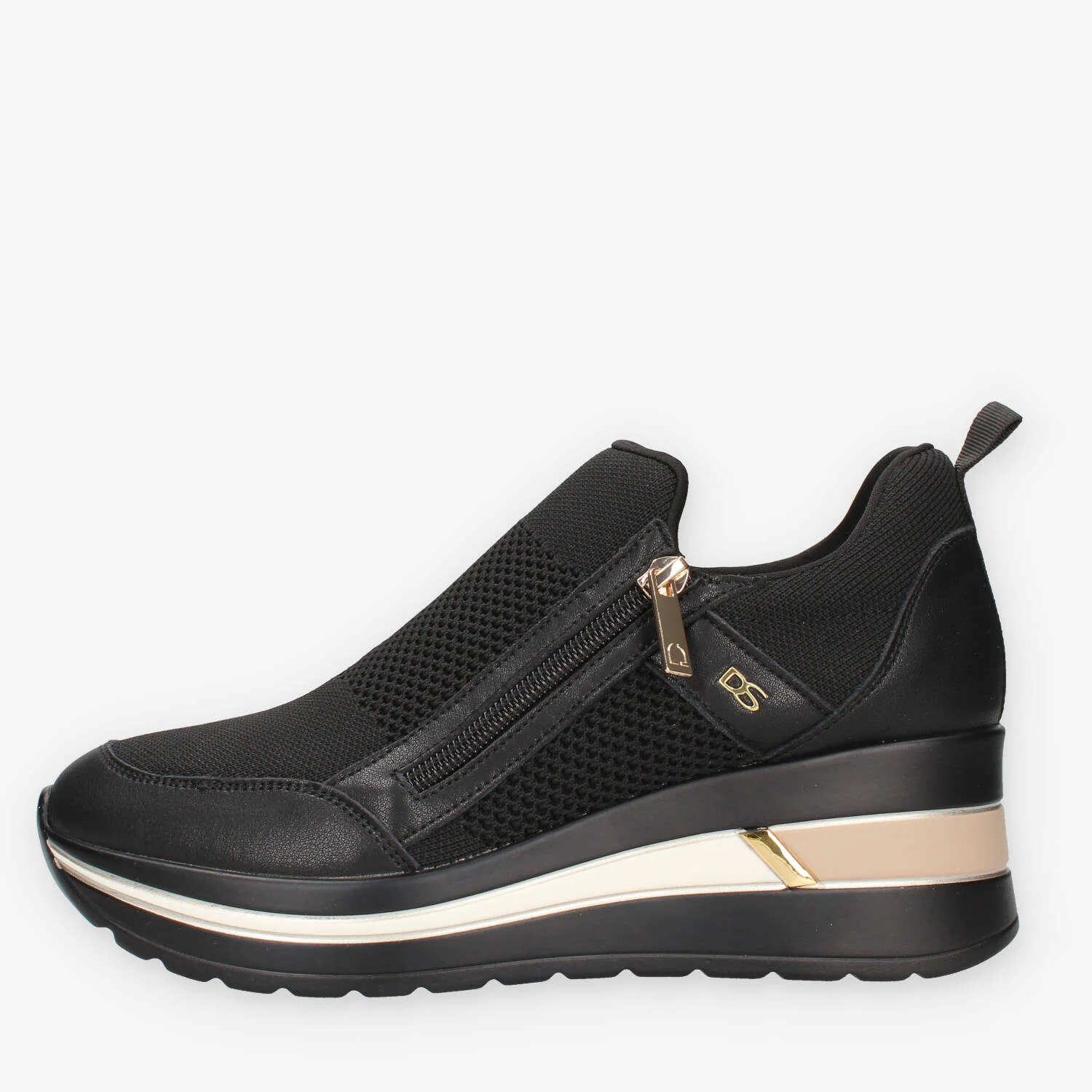 Image of Donna Serena 2L5719DM-NERO-PLAT Slip on nere da donna