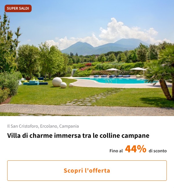 Villa di charme immersa tra le colline campane