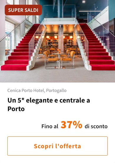 Un 5* elegante e centrale a Porto