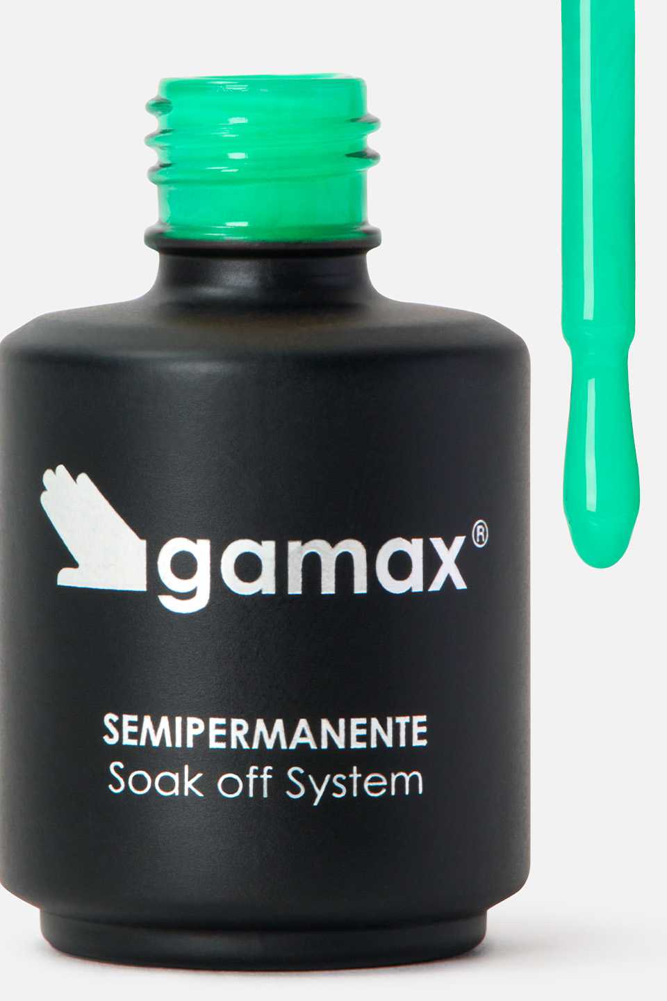 Image of Smalto semipermanente verde Travel 15 ml
