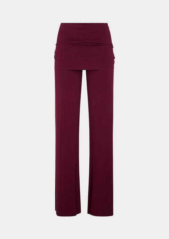 Pantalone Donna F**K Bordeaux W0612-BD