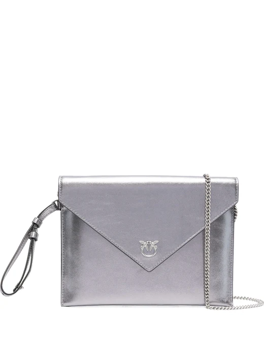Clutch Flat Purse / Argento