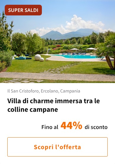 Villa di charme immersa tra le colline campane