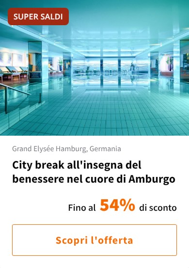 City break all'insegna del benessere nel cuore di Amburgo