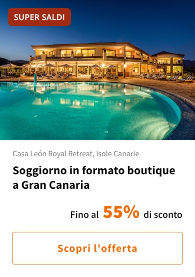 Soggiorno in formato boutique a Gran Canaria