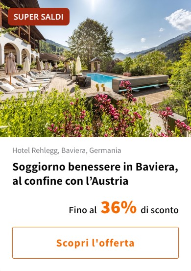 Soggiorno benessere in Baviera, al confine con l%27Austria