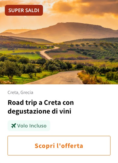 Road trip a Creta con degustazione di vini