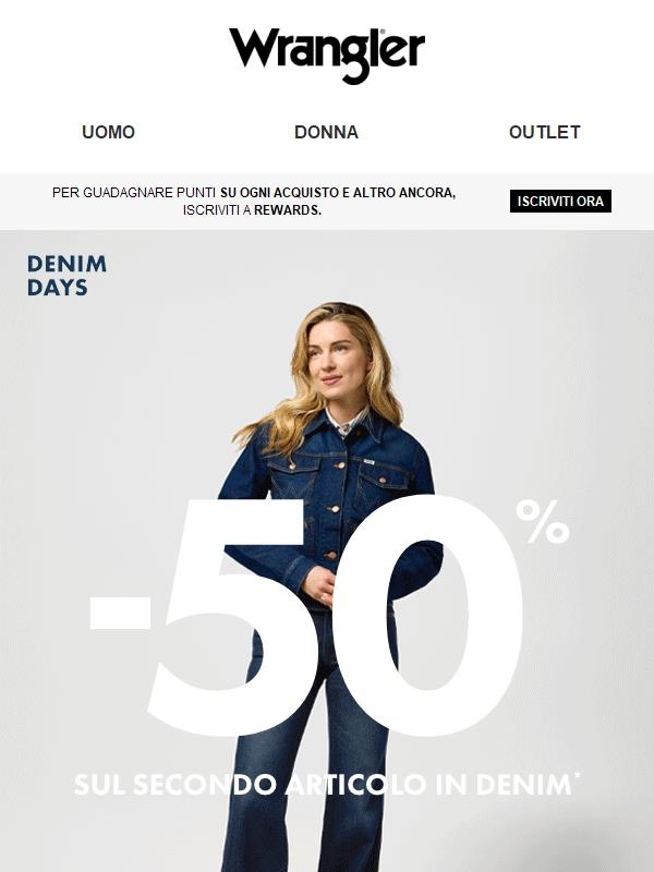 Denim Days: risparmia sui tuoi capi in denim preferiti