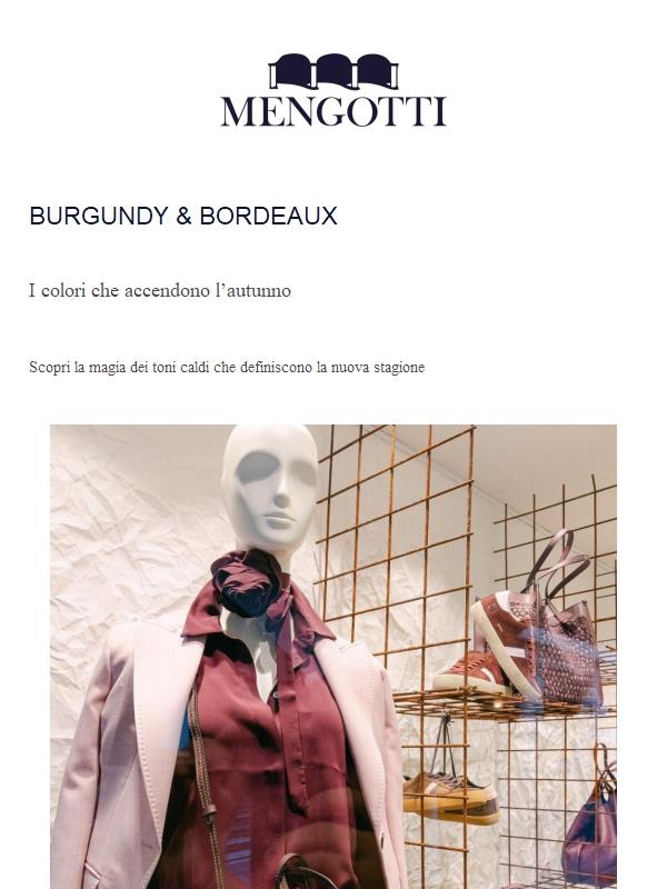 🍂 Burgundy & Bordeaux: i colori che accendono l’autunno