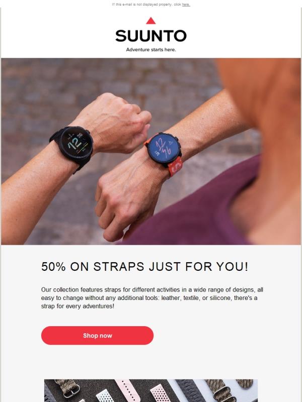 Feeling like giving your watch a new look?