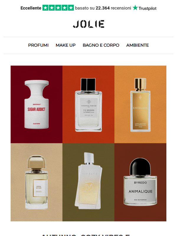 🍂 Jolie ti profuma d’autunno!