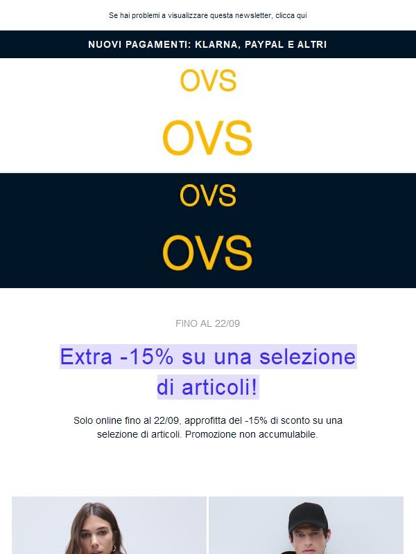 -15% su una selezione esclusiva! 👀