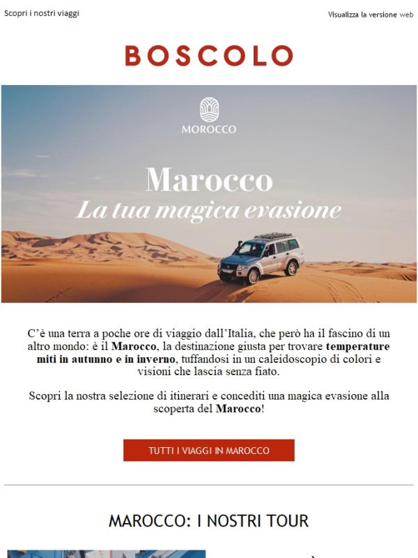 Marocco: la tua magica evasione