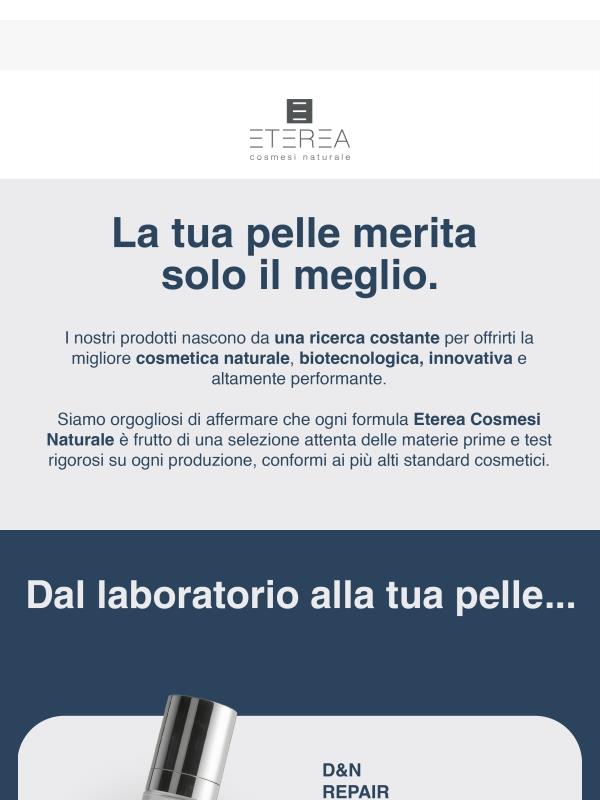 Dal laboratorio alla tua pelle!