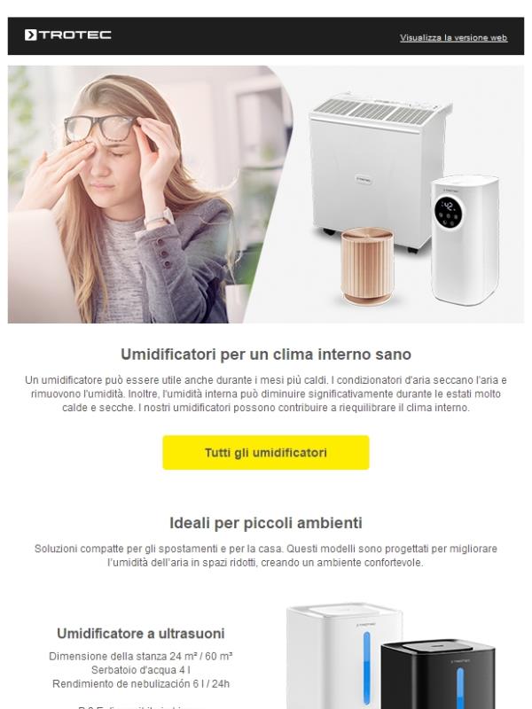 ⭐ I migliori umidificatori per la tua casa