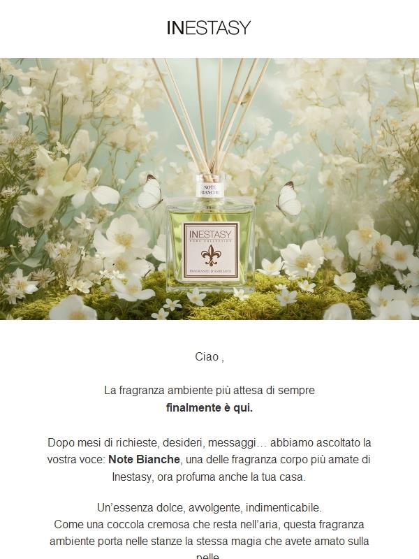 Finalmente è arrivata: fragranza ambiente NOTE BIANCHE!