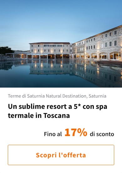 Un sublime resort a 5* con spa termale in Toscana
