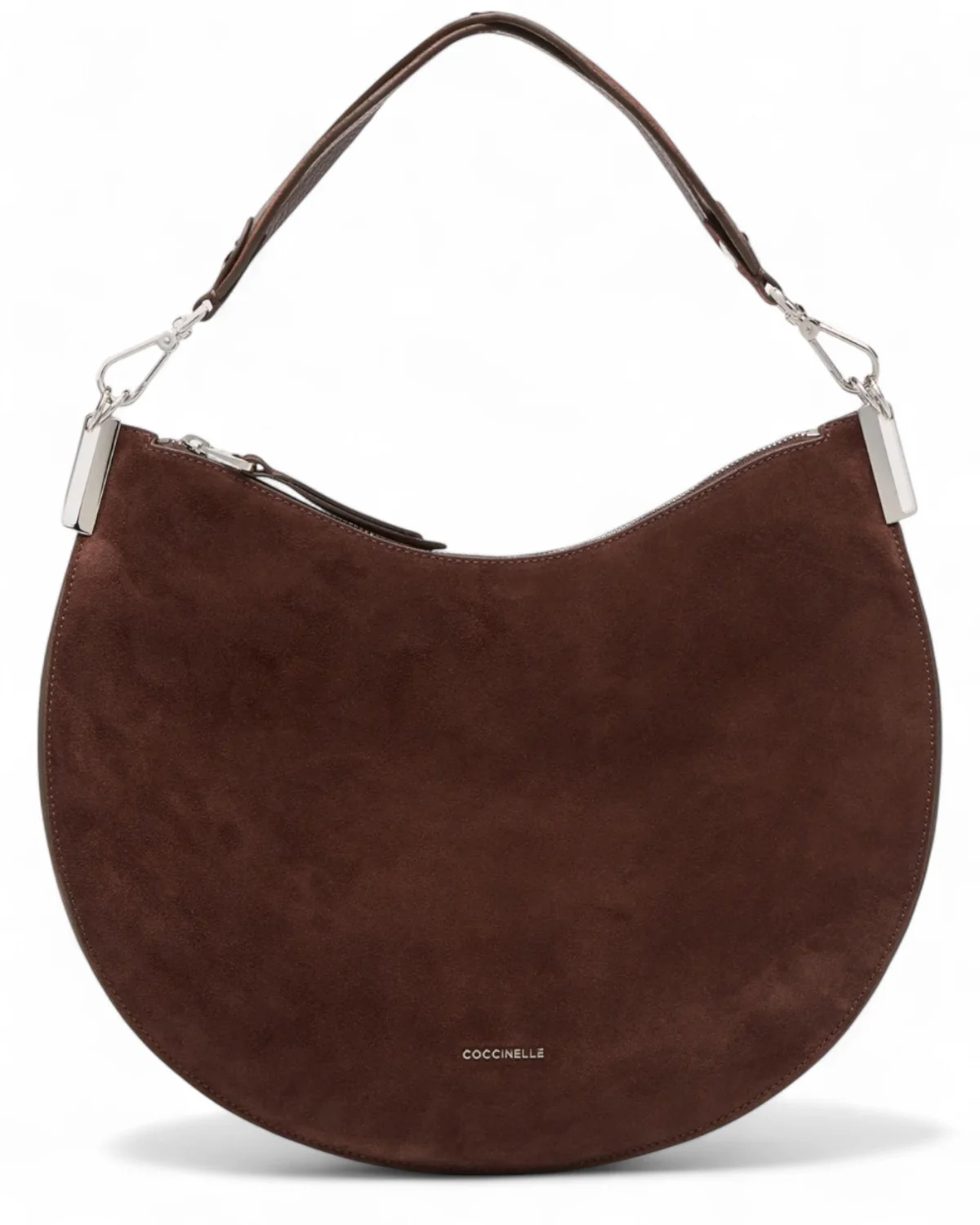 Image of Borsa Sunup Suede Medium Camoscio con Tracolla