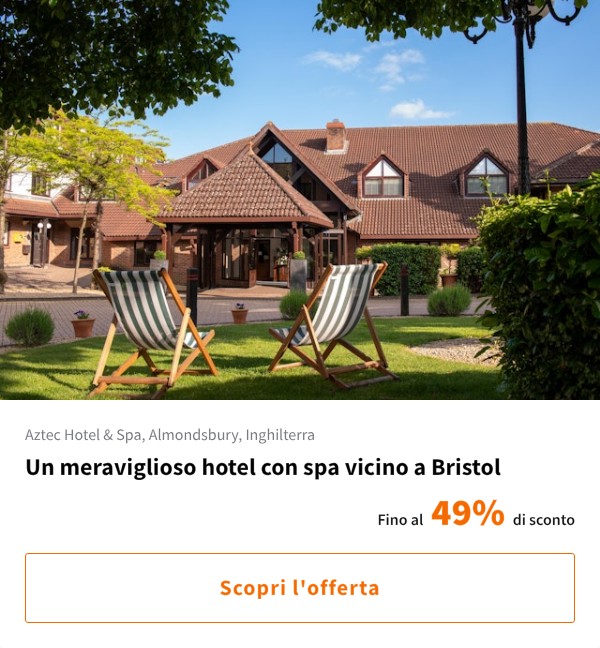 Un meraviglioso hotel con spa vicino a Bristol
