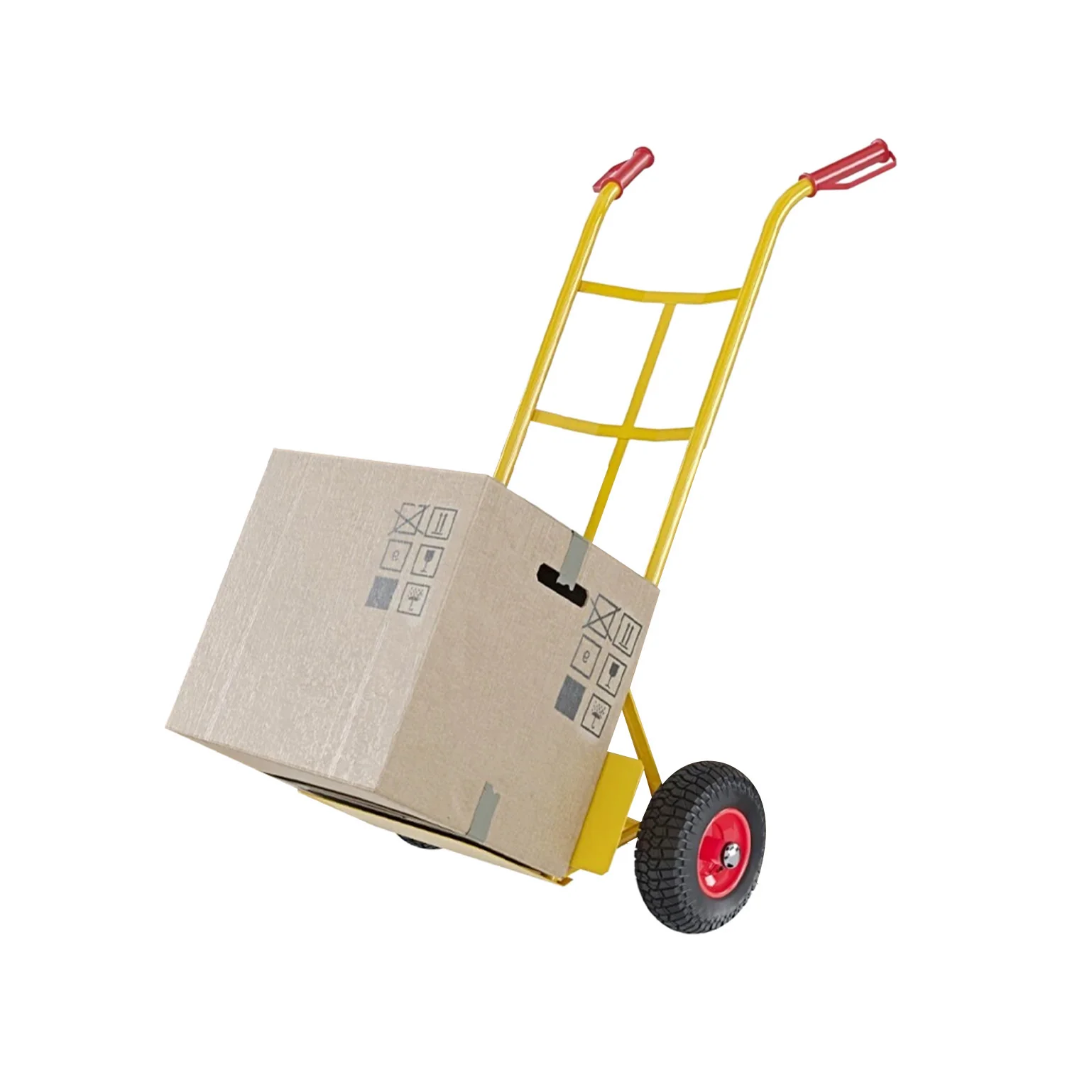Image of Carrello a Mano Portata 200Kg in Acciaio Tubolare Verniciato a Polvere