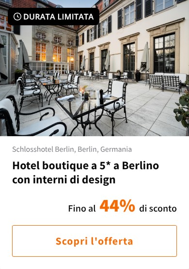 Hotel boutique a 5* a Berlino con interni di design