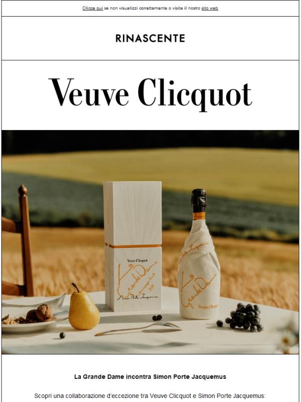 Veuve Clicquot x Simon Porte Jacquemus
