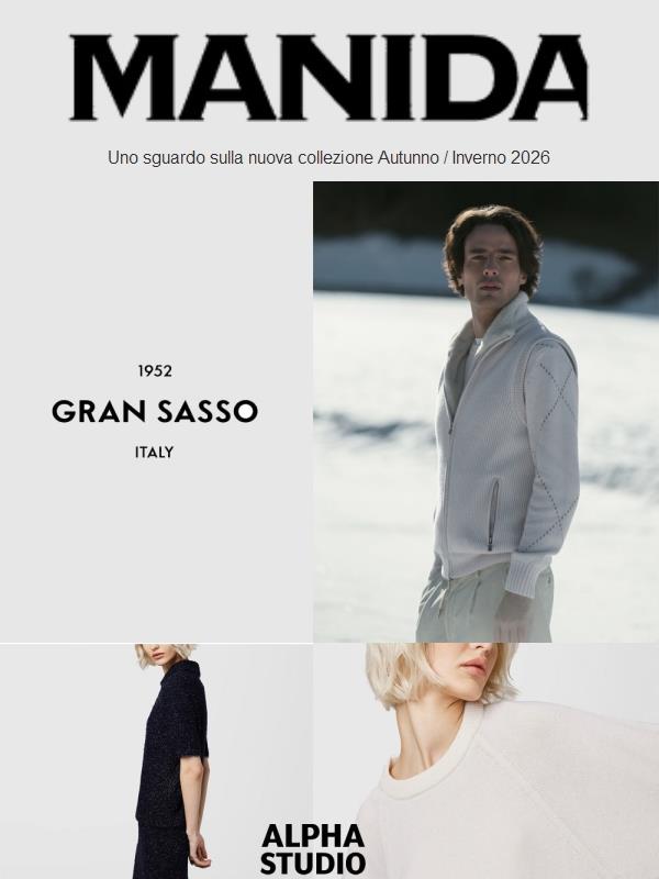 MANIDA.IT | Uno sguardo alla nuova collezione Fall Winter 2026