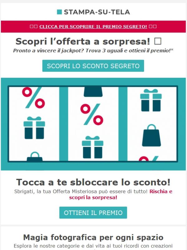 💸 La tua Offerta Misteriosa ti aspetta!