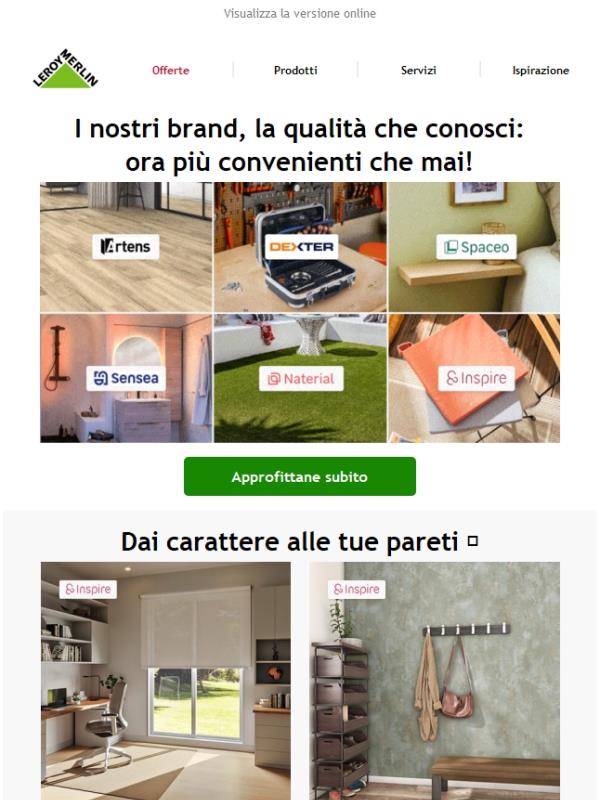 SCONTO -15% sui marchi Leroy Merlin 💰