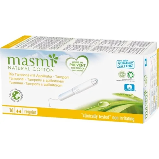 masmi Tamponi in Cotone Bio + Applicatore