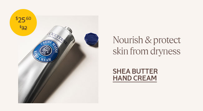 NOURISH & PROTECT SKIN FROM DRYNESS | SHEA BUTTER HAND CREAM